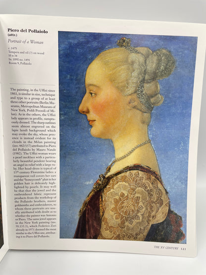 Painting by Piero de Pollaiolo from Uffizi Gallery Art History Collections by Gloria Fossi