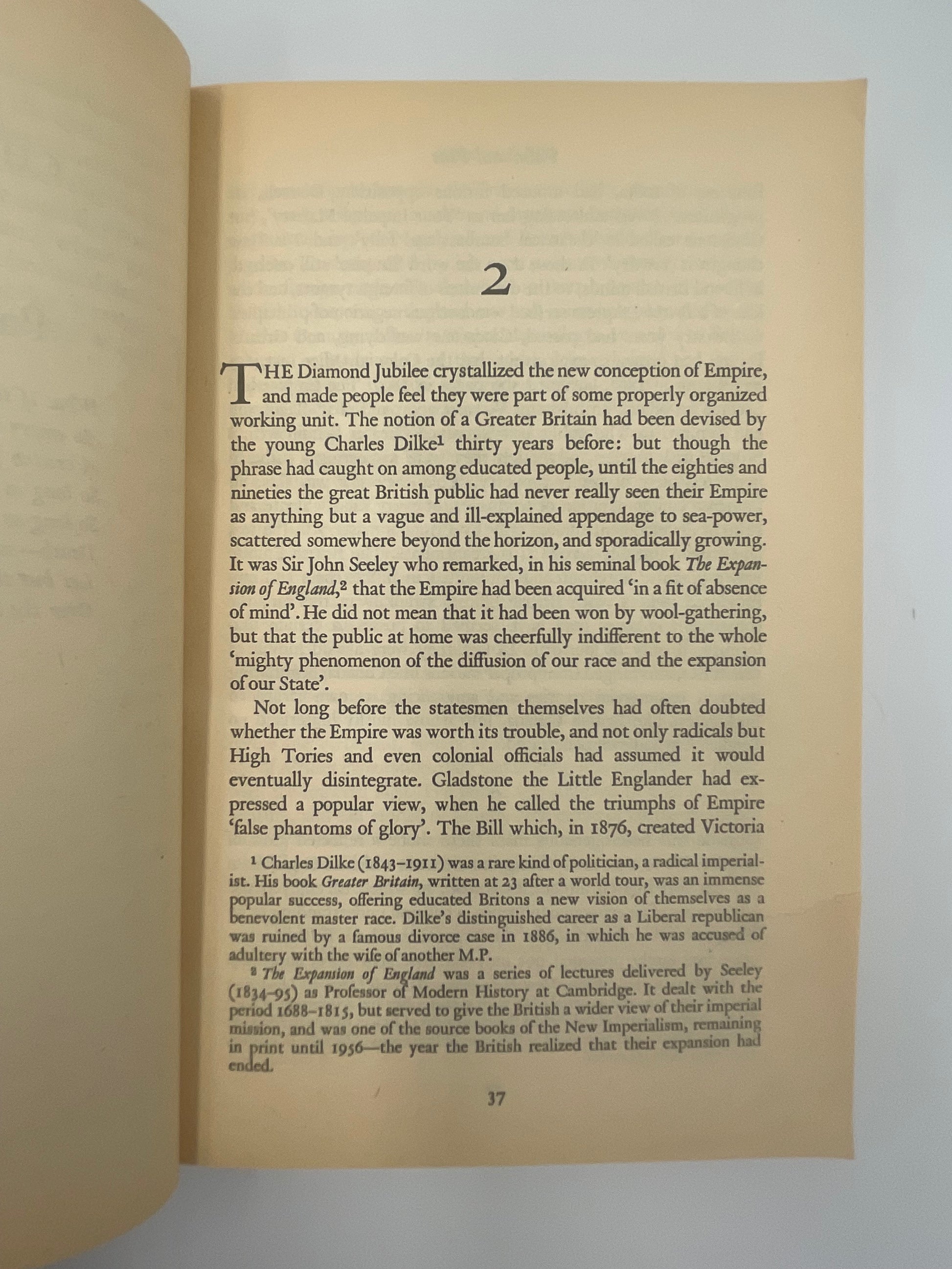 Chapter 2 page of ‘Pax Britannica’.