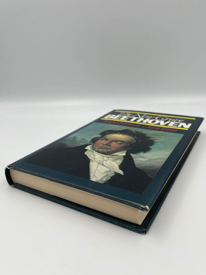 Book edges view of ‘The New Grove Beethoven’
