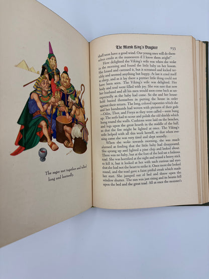 Page 153 and illustration page from ‘Andersen's Fairy Tales’ By Hans Christian Andersen.