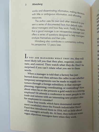 Page 2 from "Harvard Business Review on Leadership".