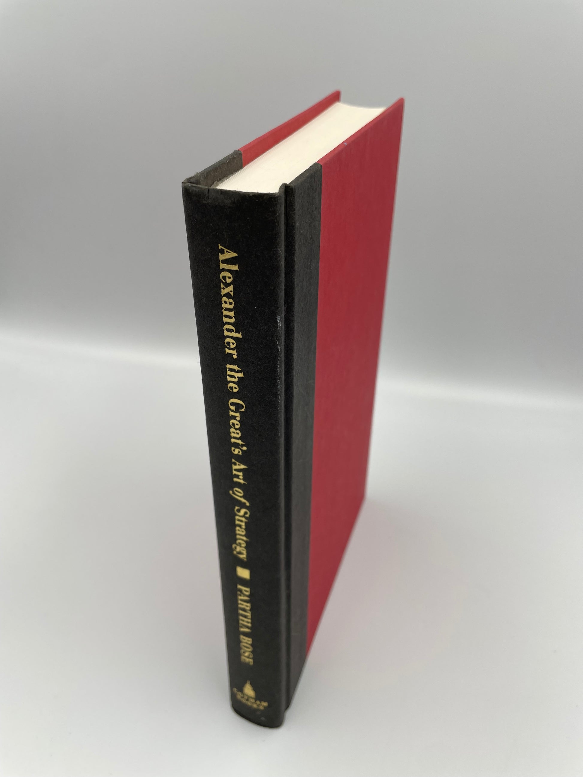 Book spine of ‘Alexander the Great's Art of Strategy: The Timeless Leadership Lessons of History's Greatest Empire Builder’ ￼