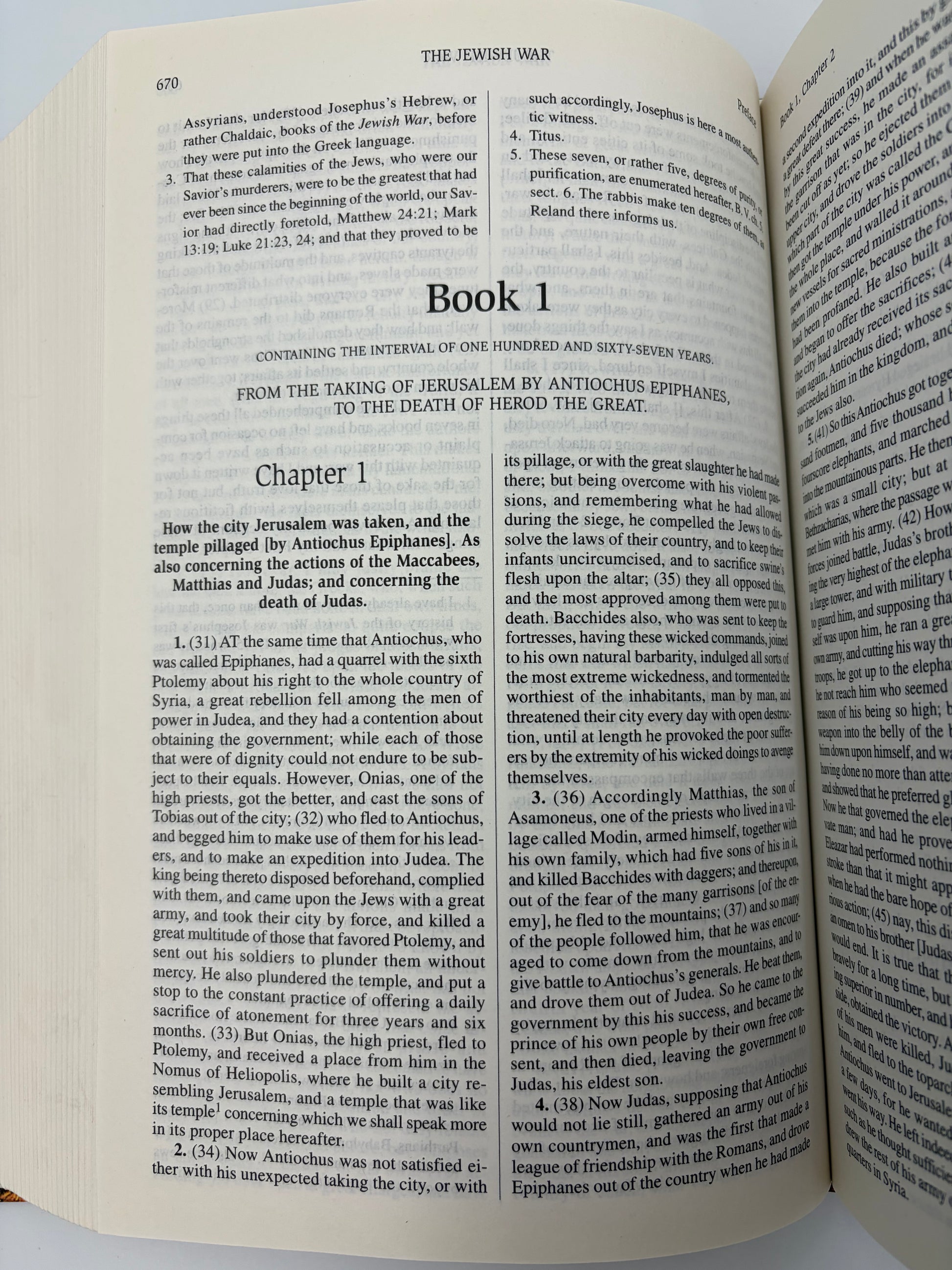 Page 670 from the book, 'The New Complete Works of Josephus'.
