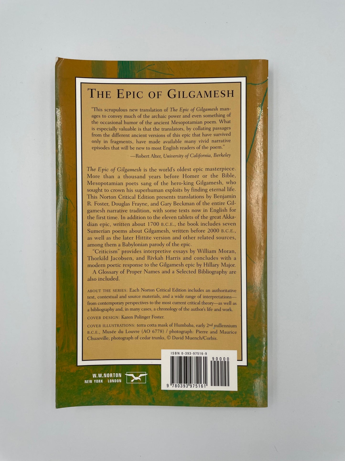 The Epic of Gilgamesh (Norton Critical Edition)