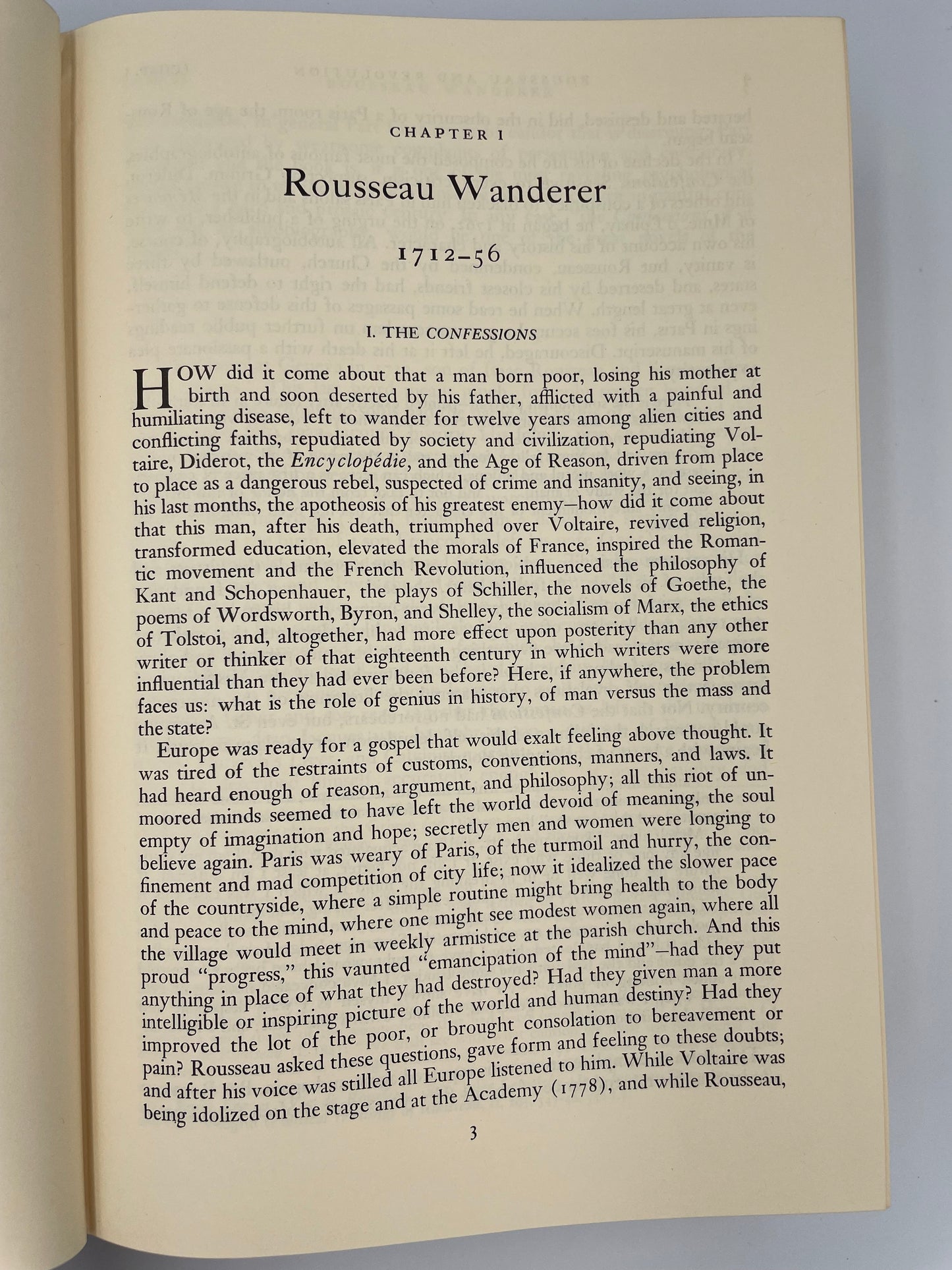 Rousseau and Revolution by Will & Ariel Durant