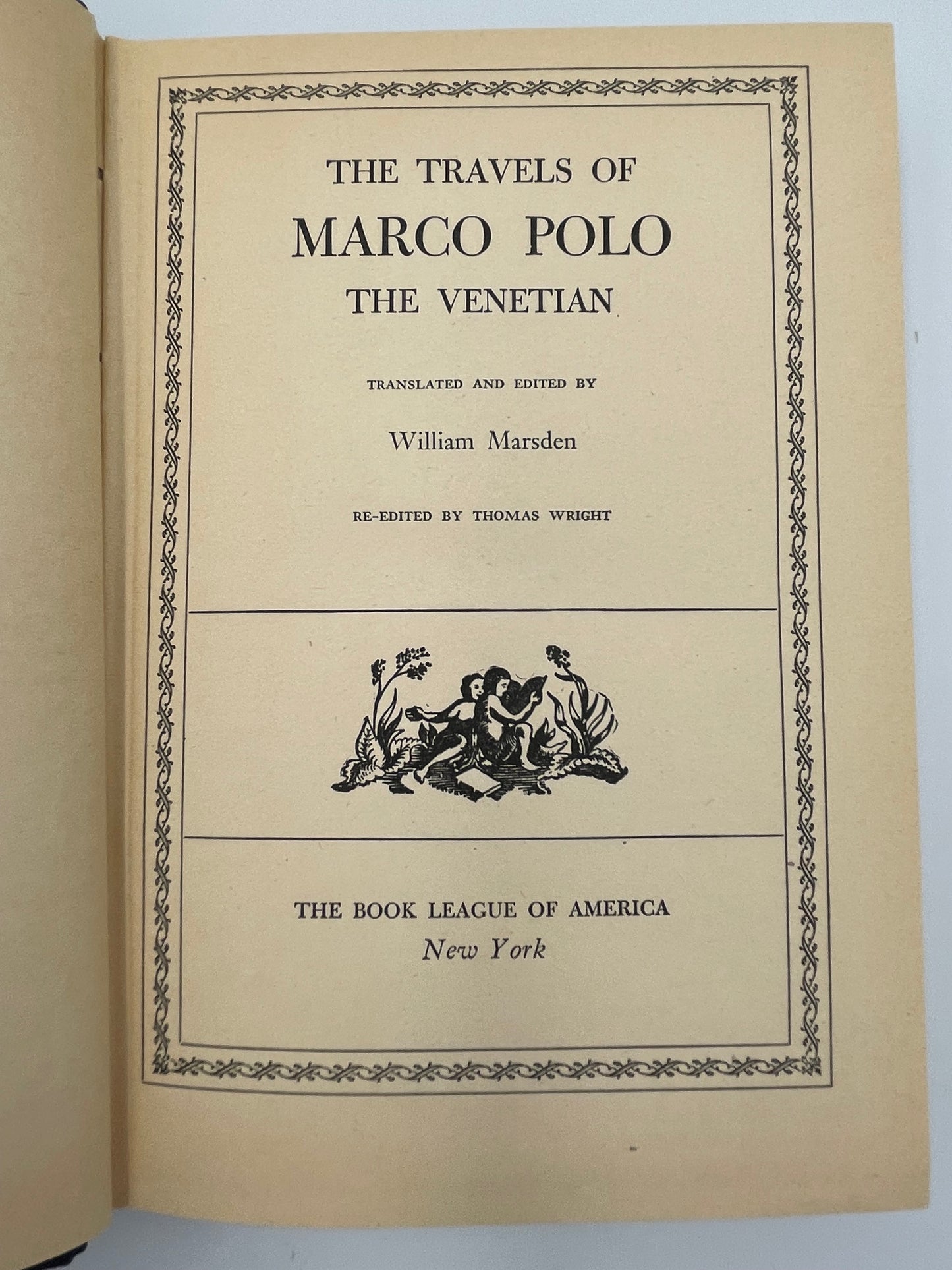 The Travels of Marco Polo the Venetian