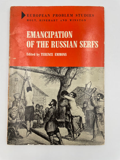 emancipation-of-the-russian-serfs-edited-by-terence-emmons - Book Cover