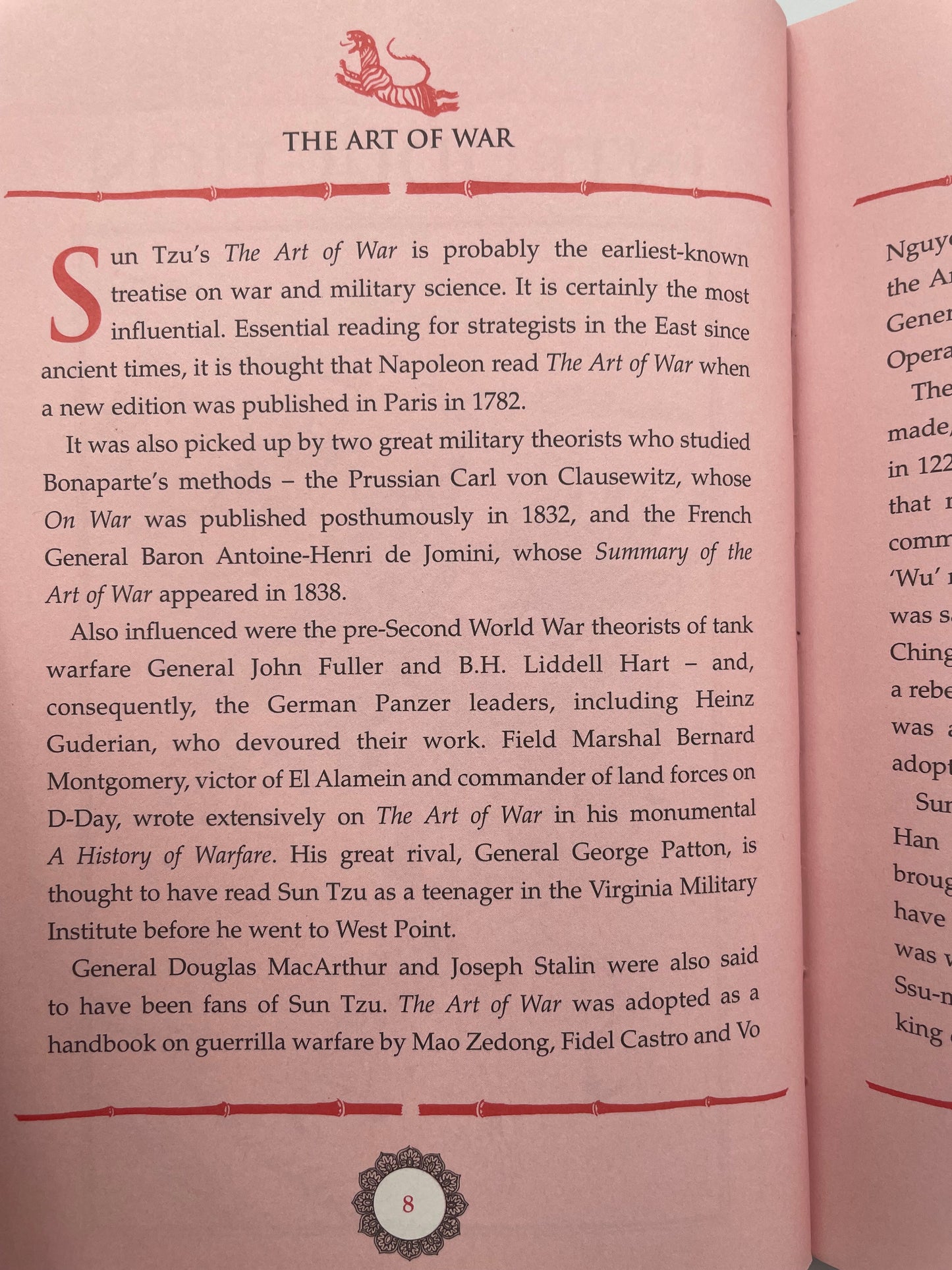 Introduction page from ‘ The Art of War’ by Sun Tzu.