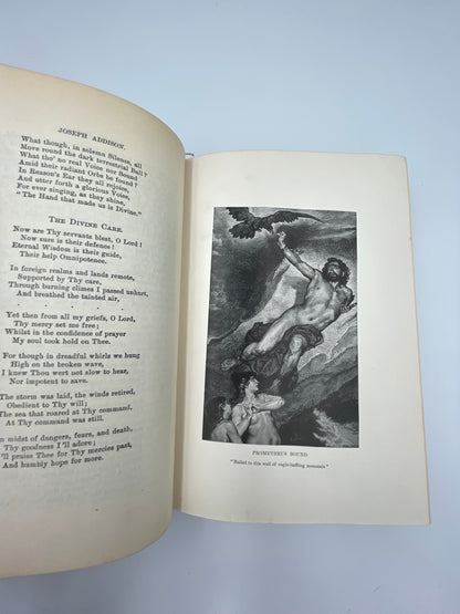Open pages from masterpieces of the world's literature, 1898