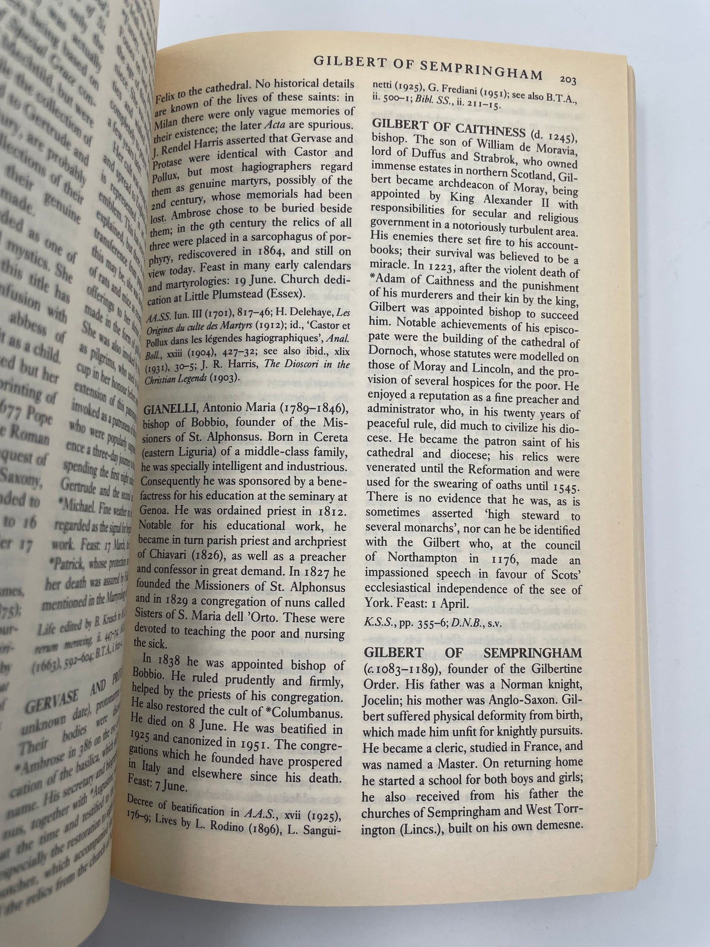 The Oxford Dictionary of Saints by David Hugh Farmer