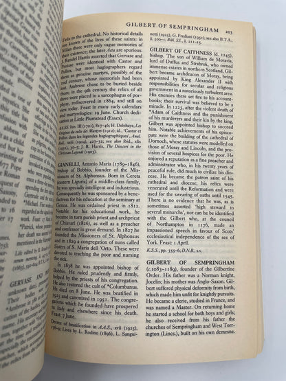 The Oxford Dictionary of Saints by David Hugh Farmer