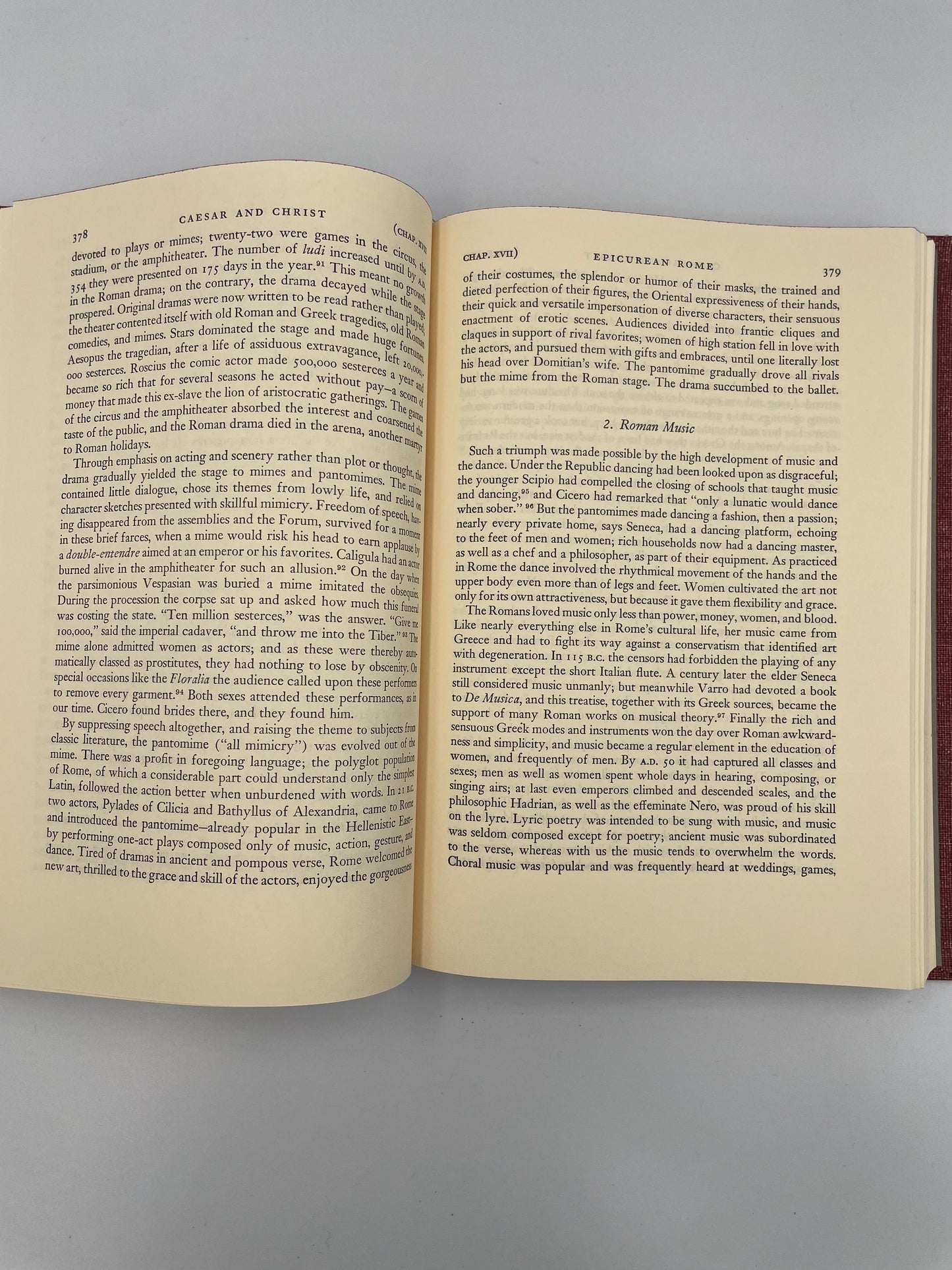 Caesar and Christ by Will Durant