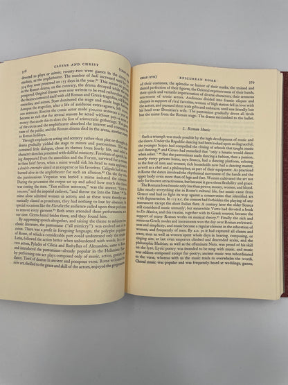 Caesar and Christ by Will Durant