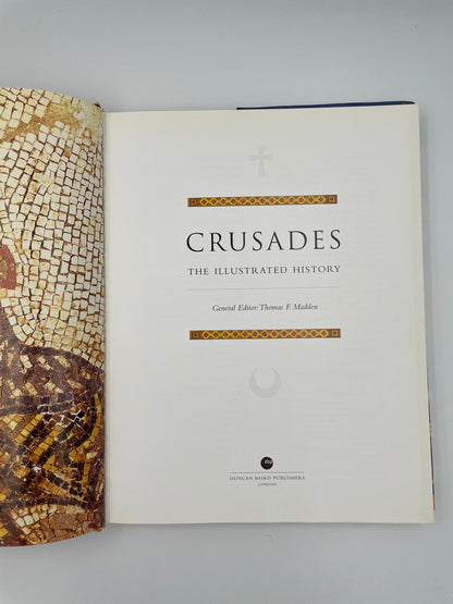 Title page of "Crusades. The illustrated History". Editor: T. F. Madden