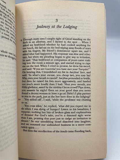 Chapter 3 page from "The Satyricon" by Petronius, Oxford University Press