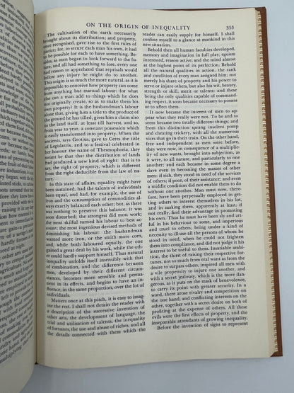 Page 353 from "Montesquieu. Rousseau". (Britannica: Great Books of the Western World)
