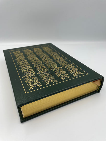 Angled view with gold gilded edges of "The Return of the Native" by Thomas Hardy (Collector's Edition, Easton Press)