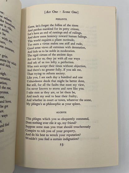 Random page 23 from ‘Molière: The Misanthrope and Tartuffe’.