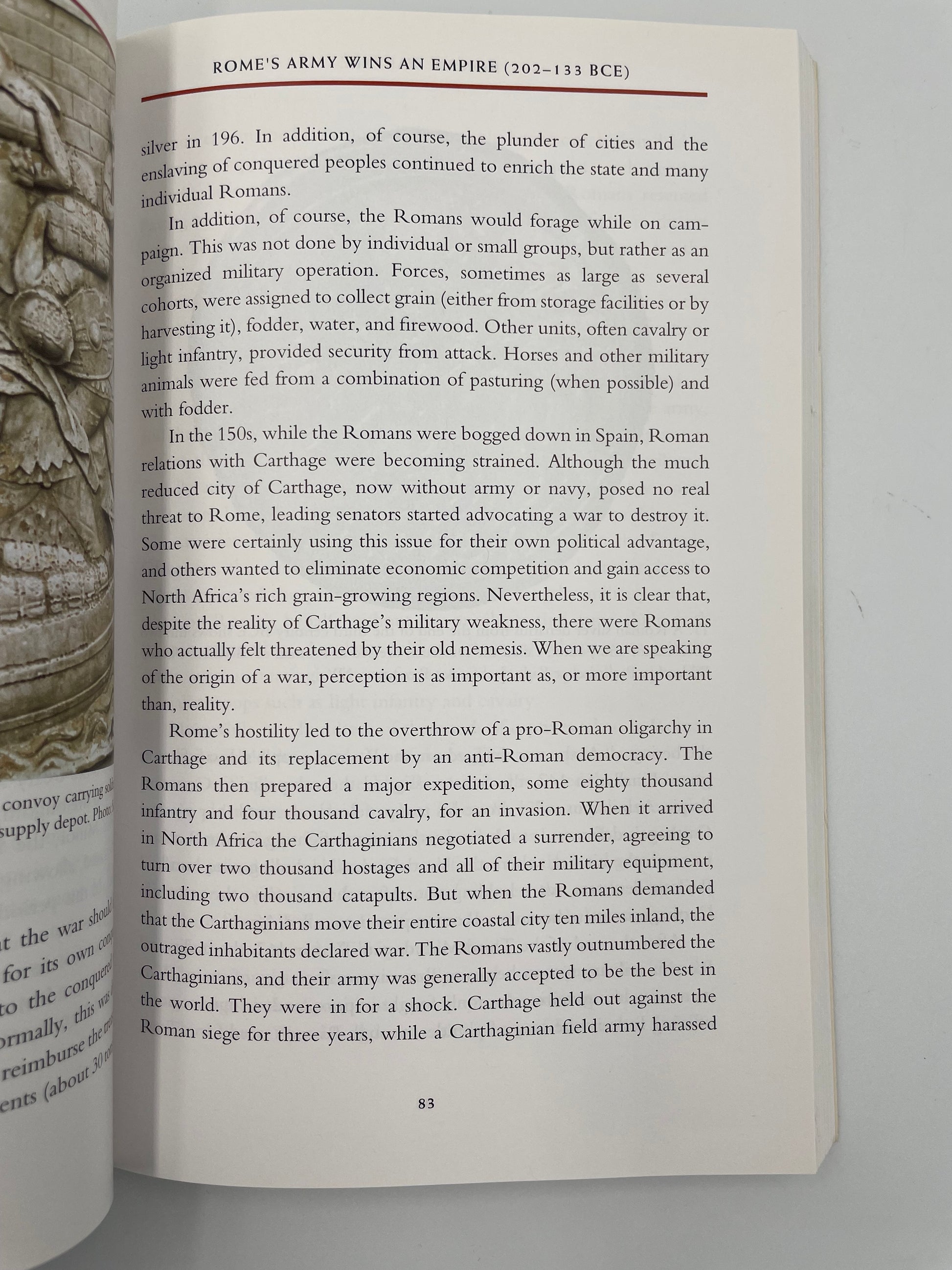 Random page 85 from ‘Roman Warfare’ by Jonathan P. Roth.