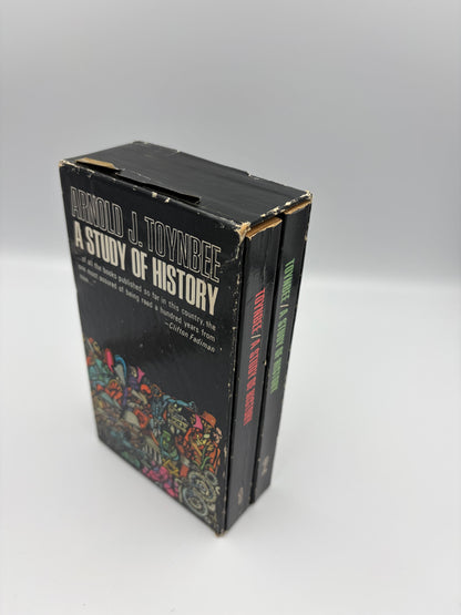 ‘A Study of History’ by Arnold J.Toynbee - 2 Volume Abridged Set in slipcase.