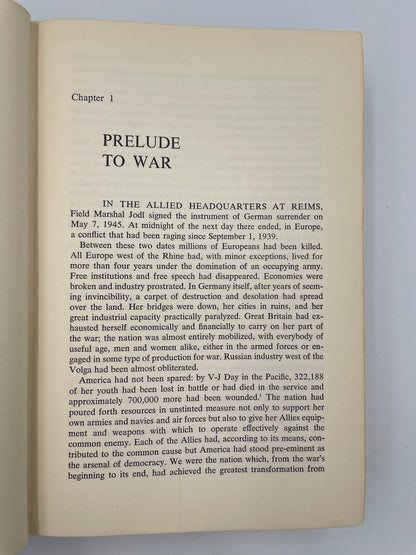 Chapter 1 page from "Dwight D. Eisenhower: Crusade in Europe".