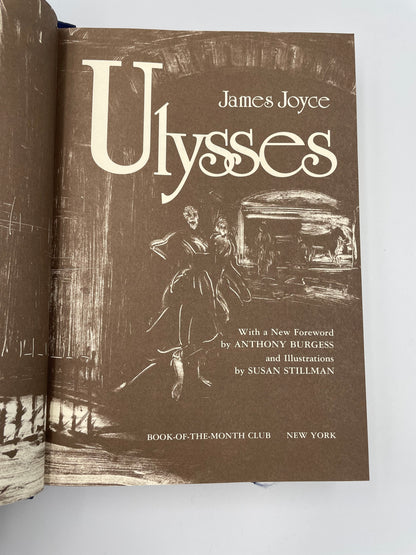 Title page with illustration from "Ulysses" by James Joyce
