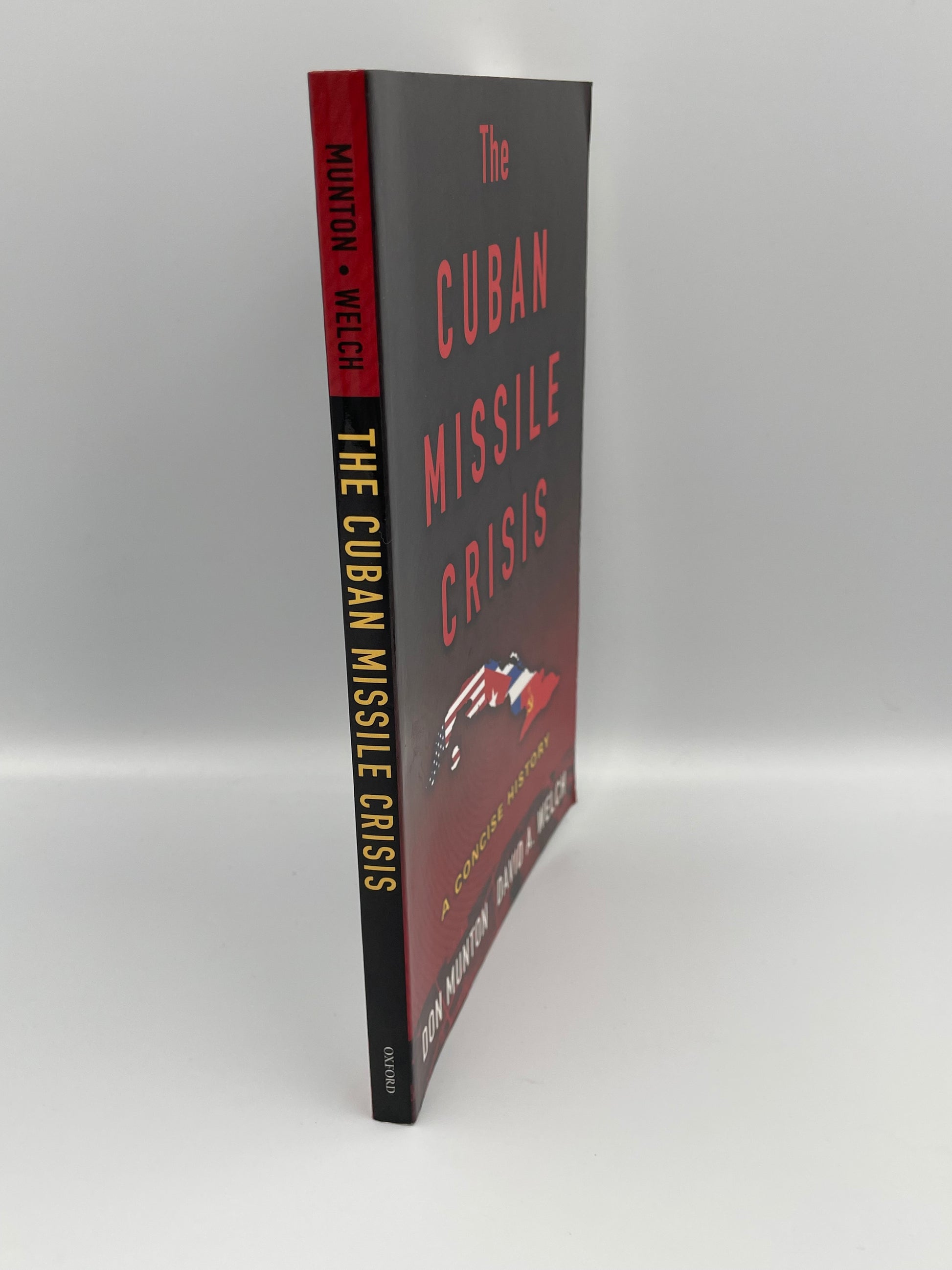 Book spine cover of ‘The Cuban Missile Crisis: A Concise History’