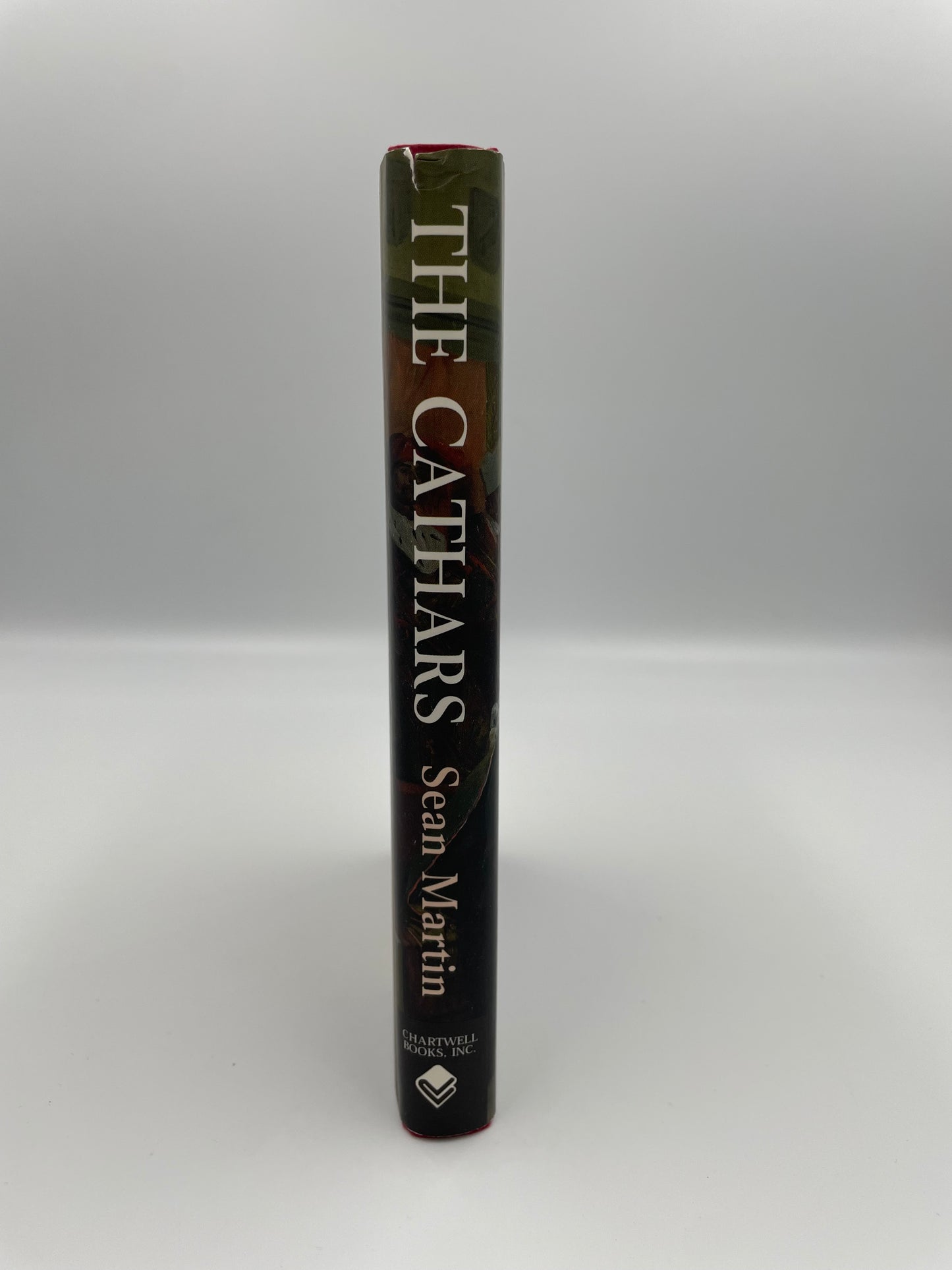 Book spine of 'The Cathars' by Sean Martin 