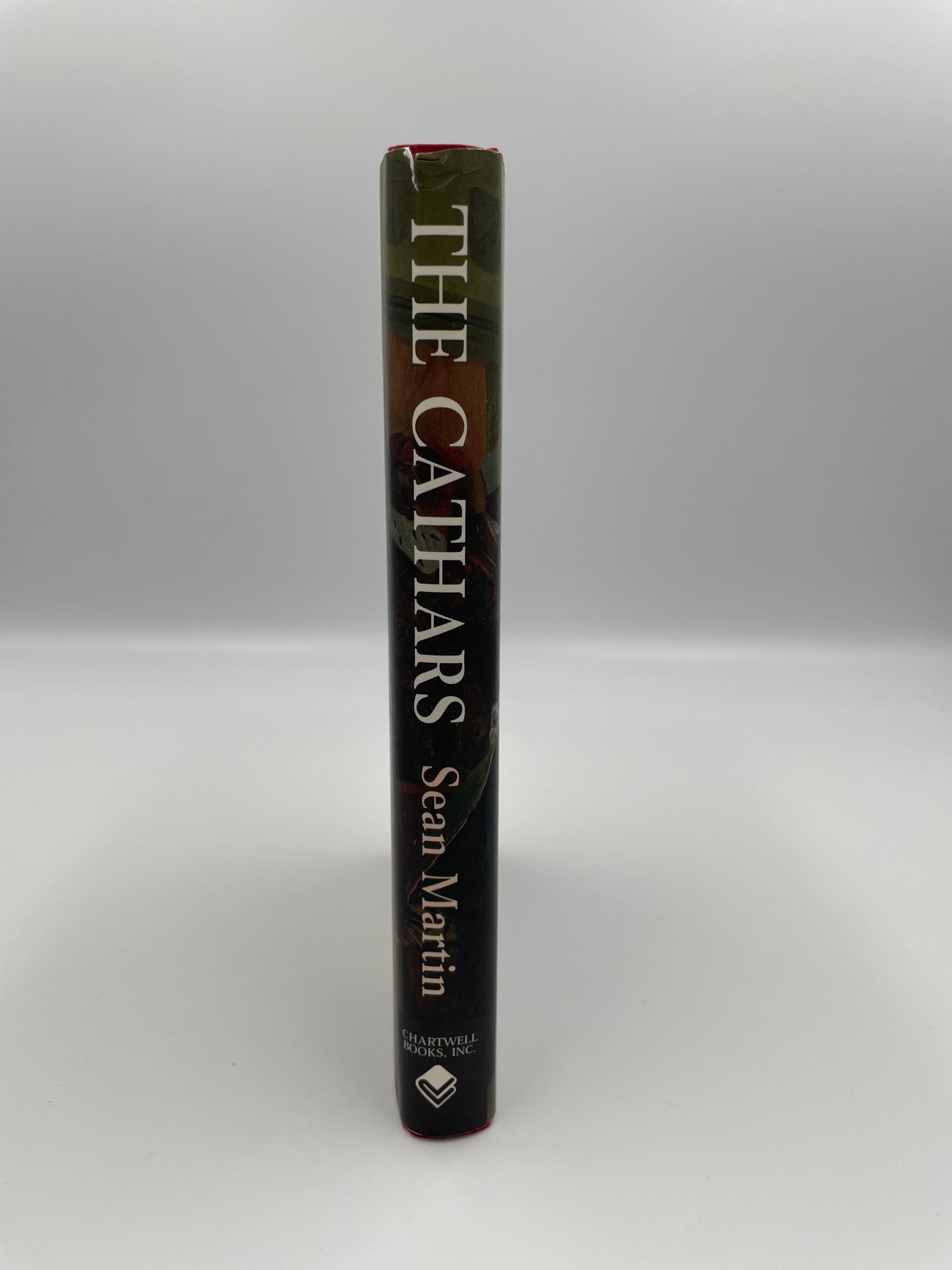 Book spine of 'The Cathars' by Sean Martin 