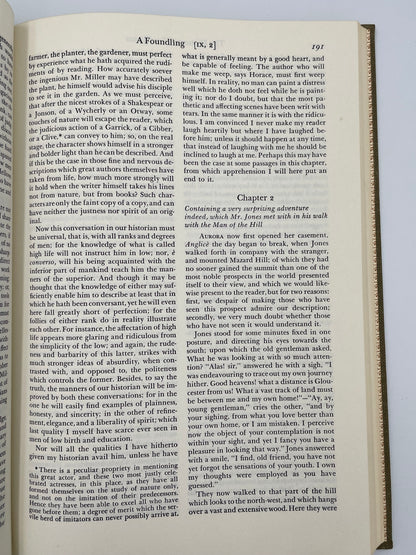 Fielding (Britannica: Great Books of the Western World). The History of Tom Jones. A Foundling.