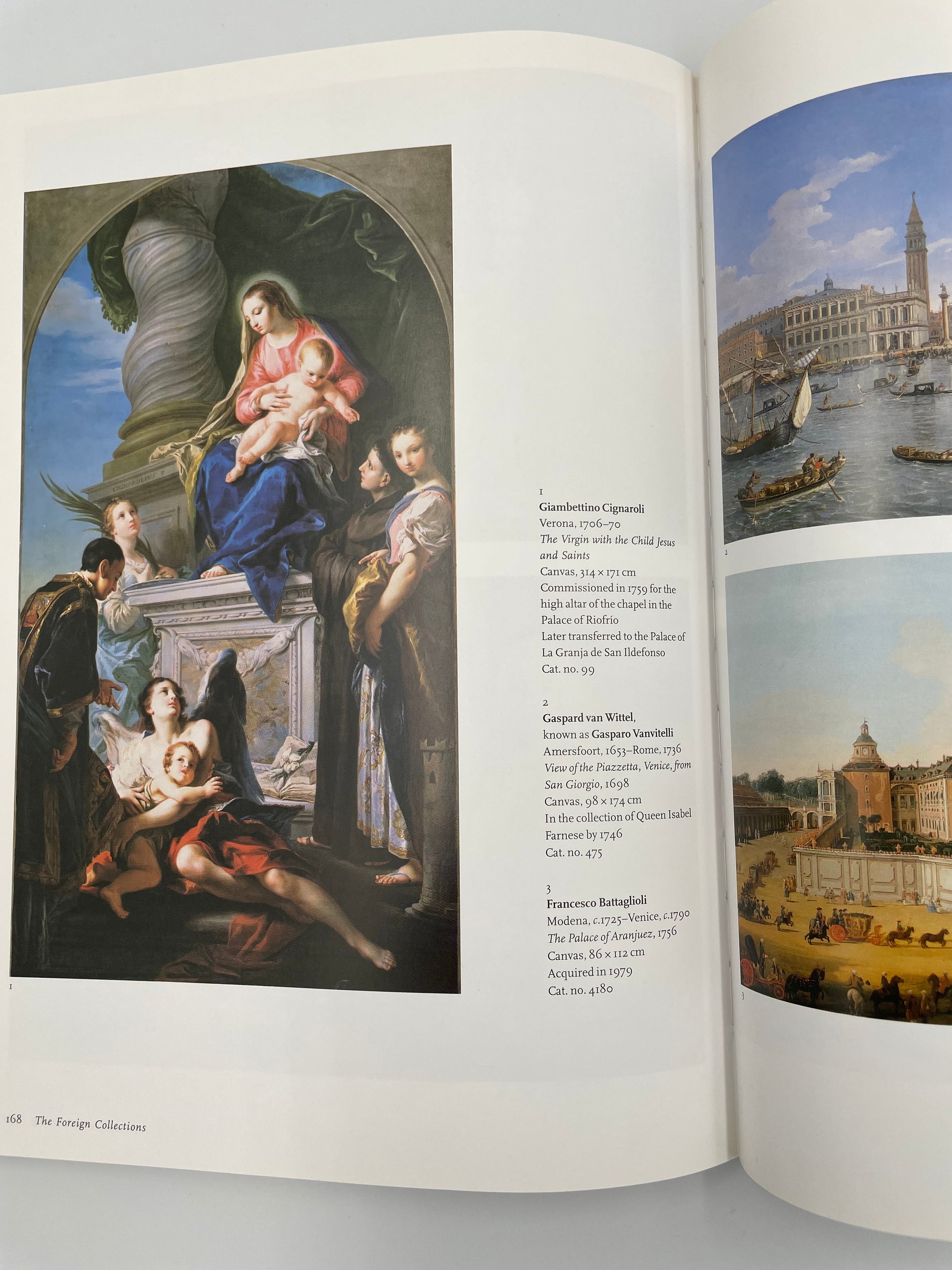 Illustration of a painting of the Virgin Mary with child from the book, ‘The Prado’ – Scala.