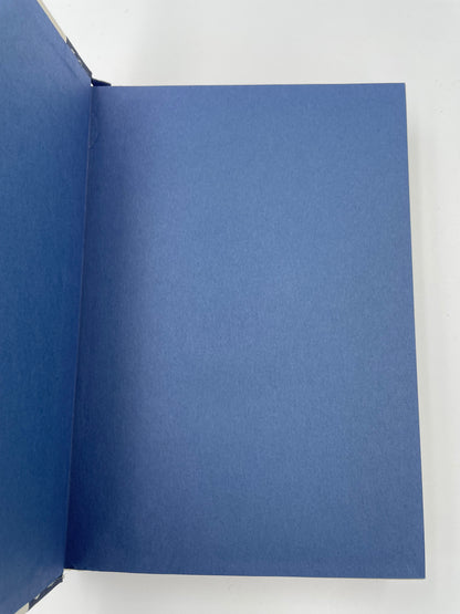 Plain inside cover pages of "Ulysses" by James Joyce