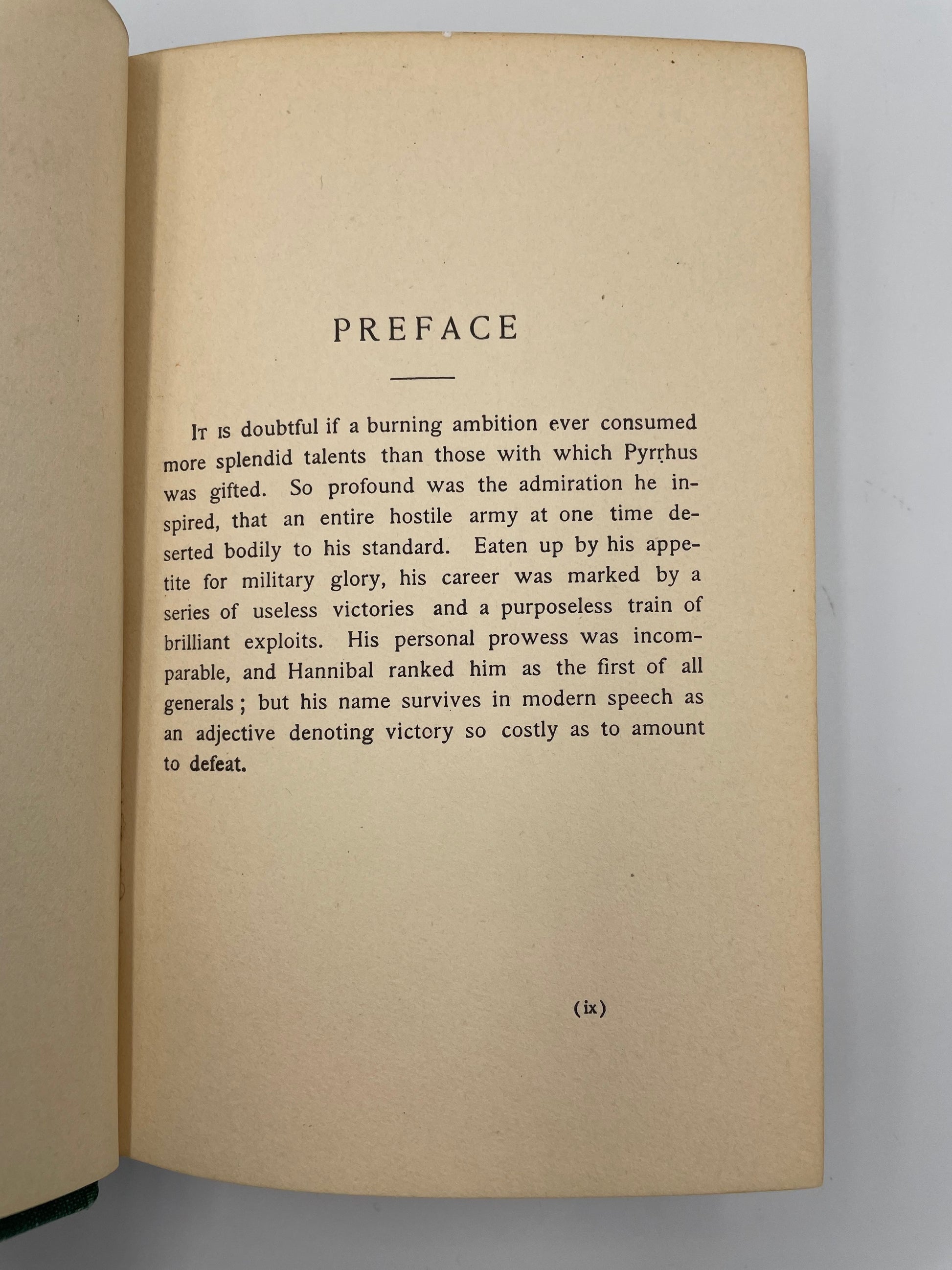 Preface from book ‘Makers of History: Pyrrhus’ by Jacob Abbott.