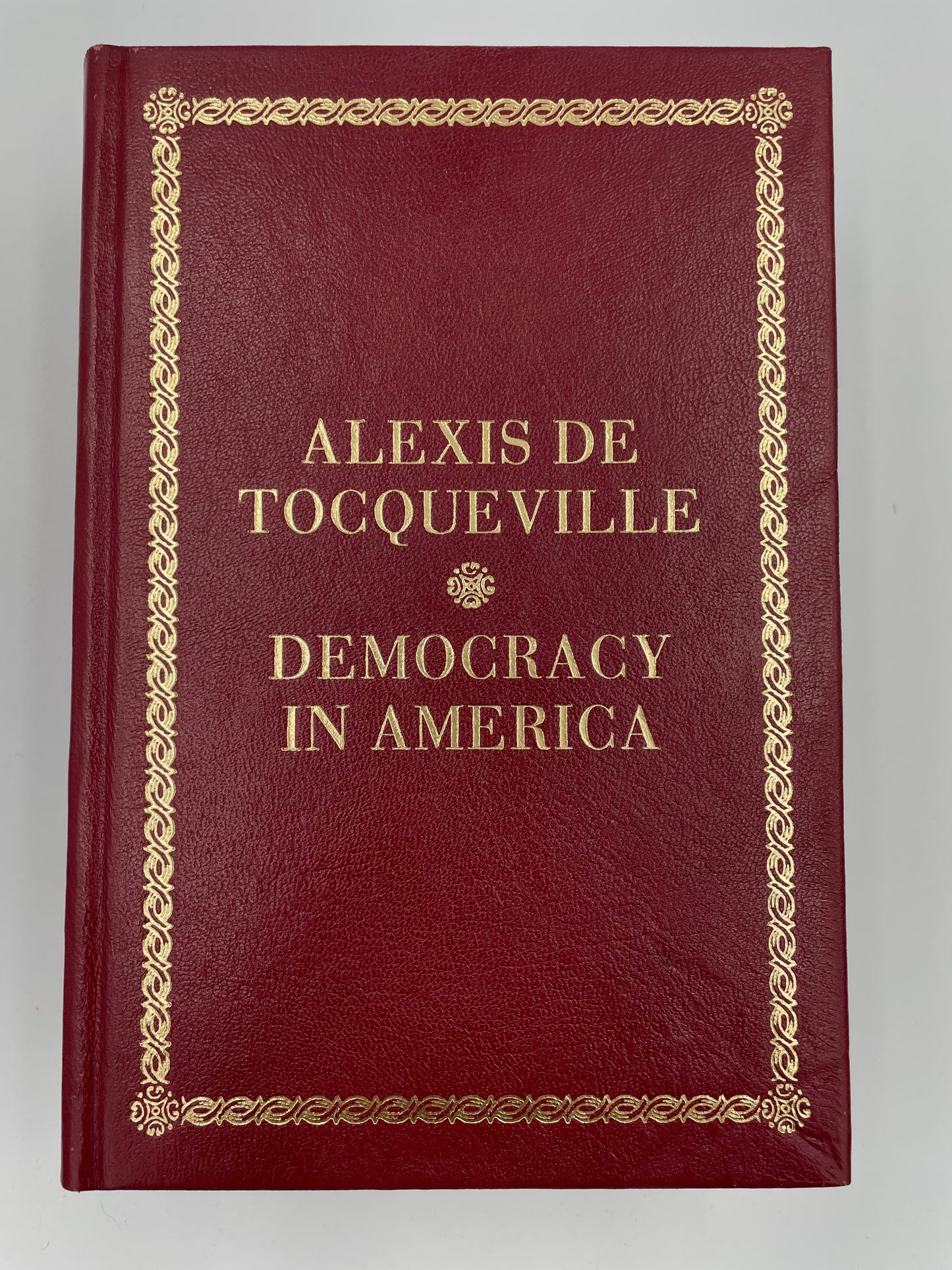 'Democracy in America' Book Cover 