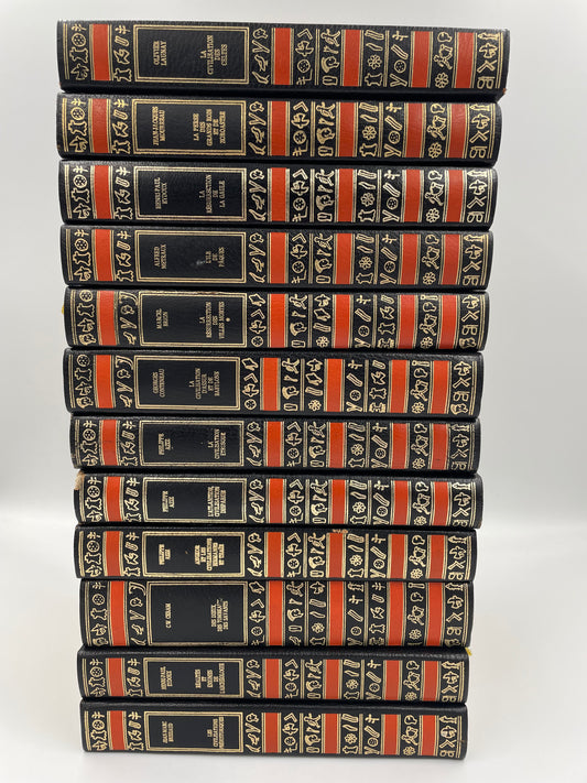 Grandes Civilisations Disparues – 12 Volume Partial Set (Éditions Famot, Genève, 1977)