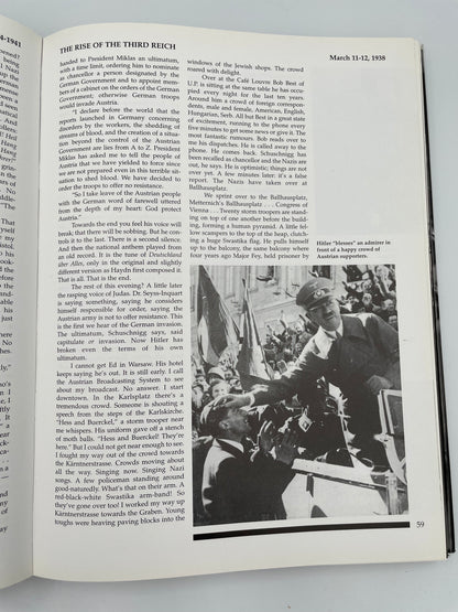 Page on March 11,12  1938 from "Berlin Diary, 1934-1941: The Rise of the Third Reich" 