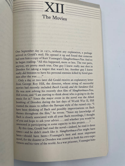 Random chapter 12 page from 'Glenn Gould: A Life and Variations' by Otto Friedrich.