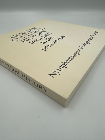 German Cultural History from 1860 to the Present Day