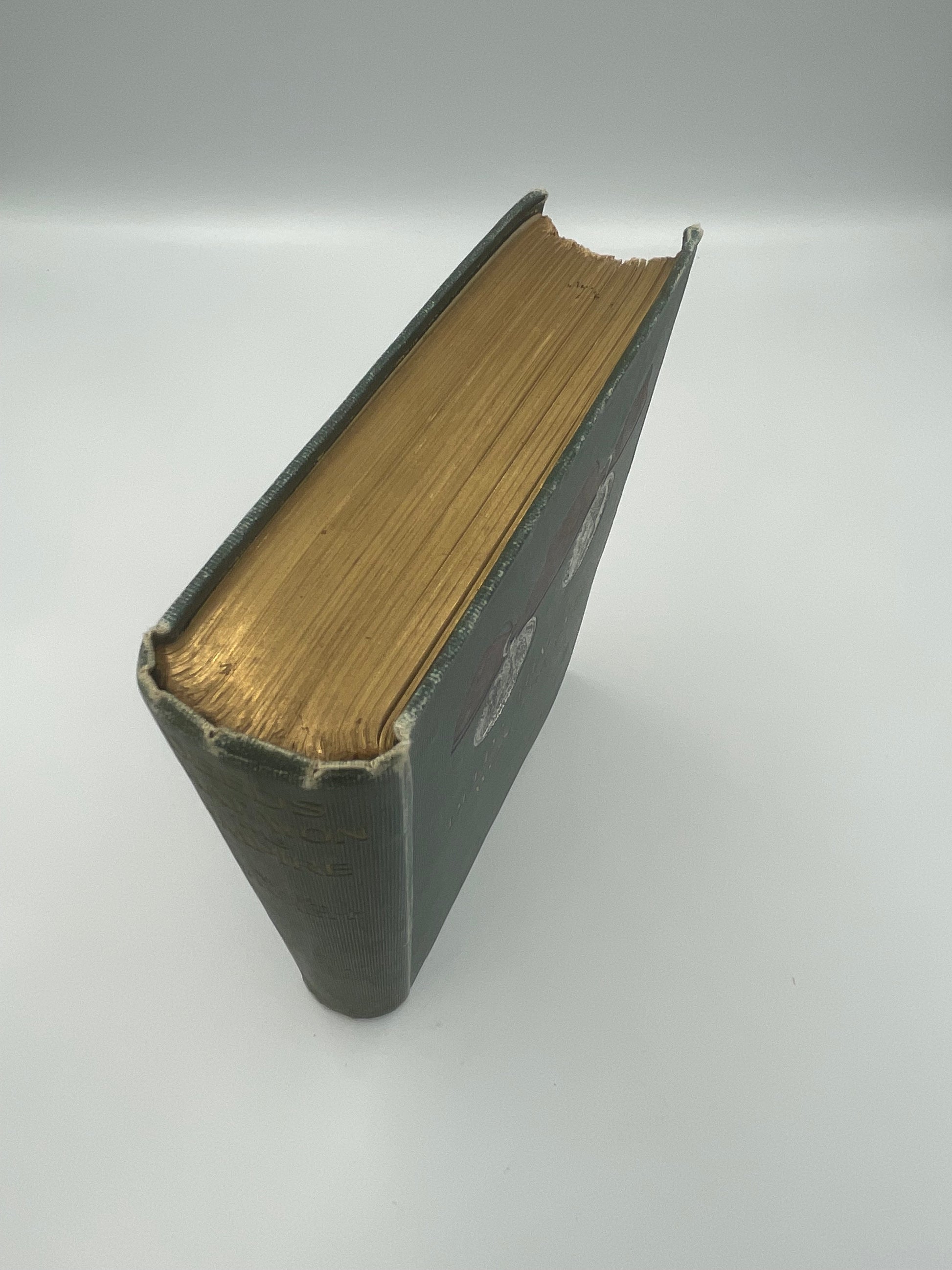 Gold gilt top edges from ‘Deeds That Won The Empire’ by W.H.Fitchett