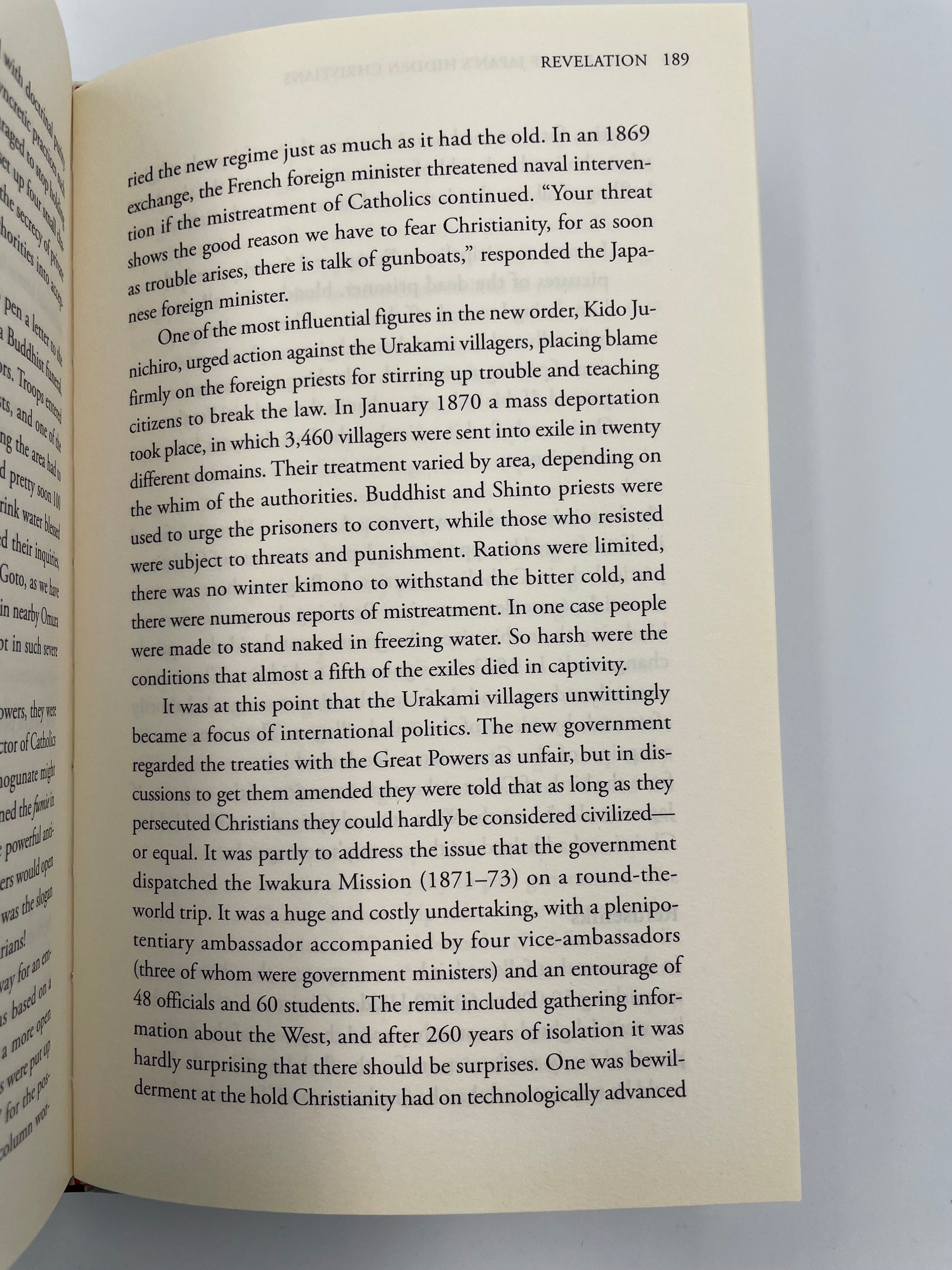 Page 189 from 'In Search of Japan’s Hidden Christians' by John Dougill.