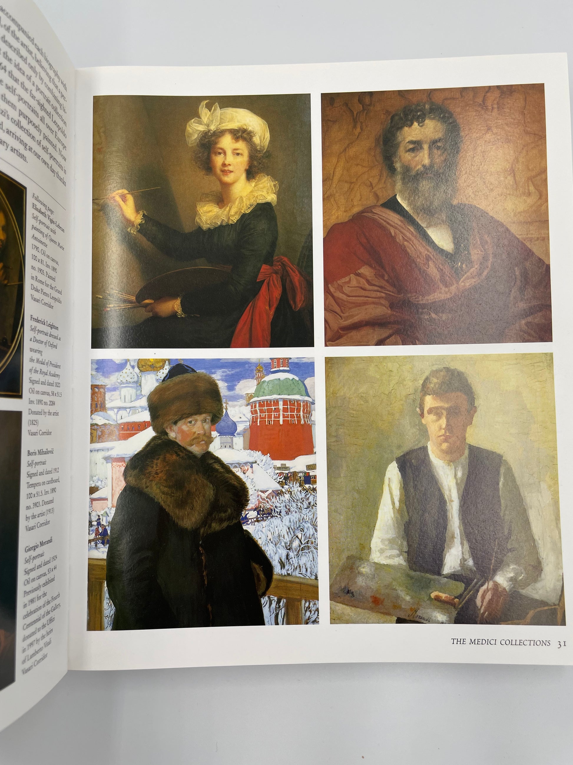 Random page 32 with 4 paintings from Uffizi Gallery Art History Collections by Gloria Fossi