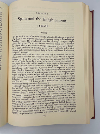 Page 273 on Spain and the Enlightenment from Rousseau and Revolution by Will and Ariel Durant