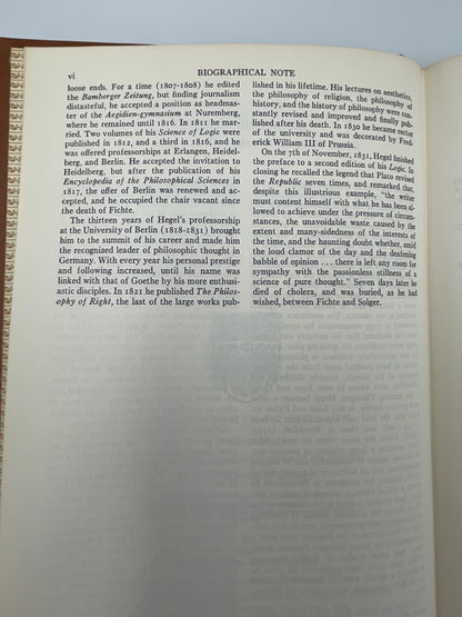 Hegel: The Philosophy of Right. The Philosophy of History (Britannica. Great Books of the Western World) )