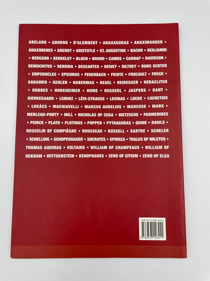 Back cover of "The Story of Philosophy From Antiquity to the Present" 