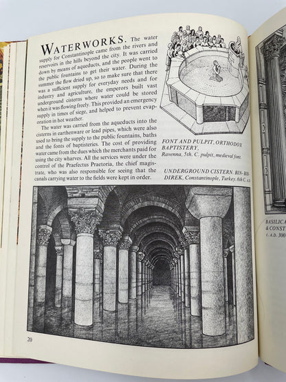 Inside page 20 of The Buildings of Byzantium