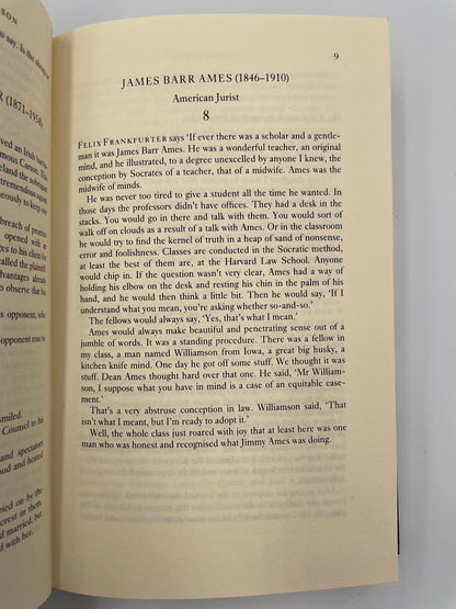 Random page 9 from, The Oxford Book of Legal Anecdotes'.