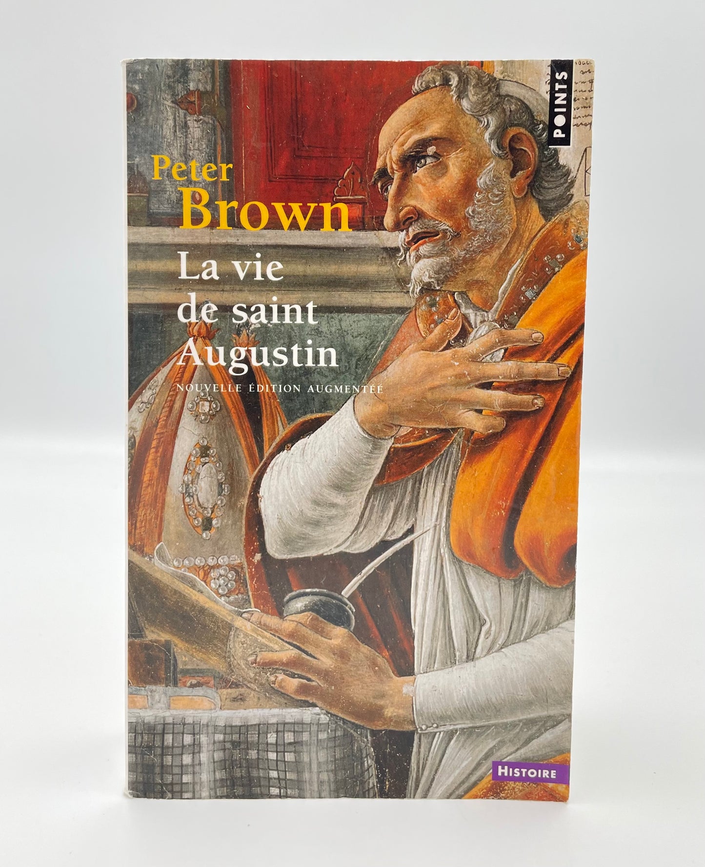 Book cover of 'La vie de Saint Augustin' by Peter Brown.
