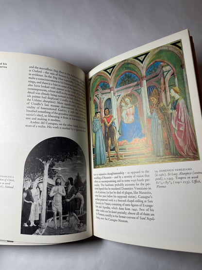 Open pages with illustration of "The Renaissance and Mannerism in Italy"
