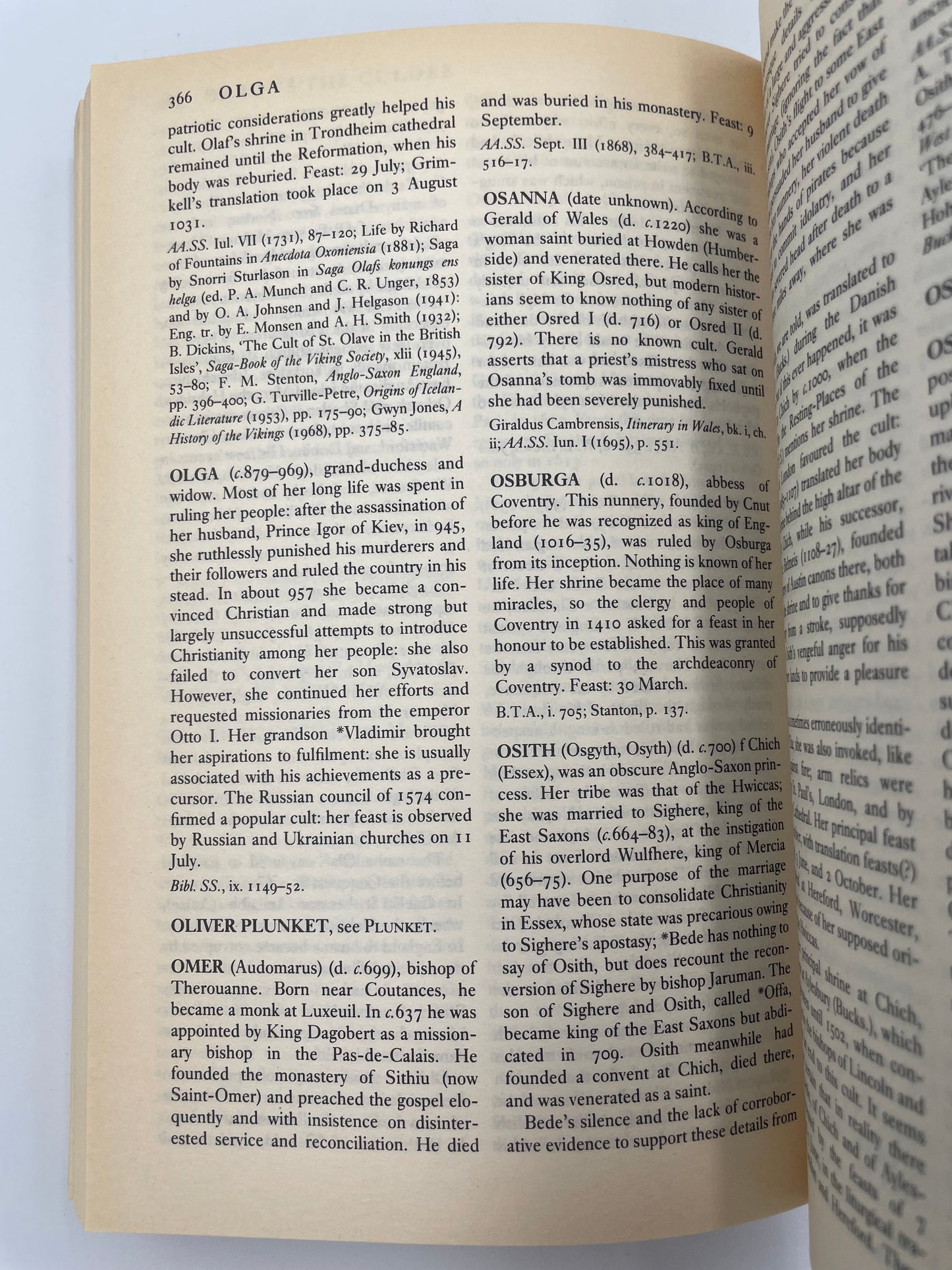 The Oxford Dictionary of Saints by David Hugh Farmer