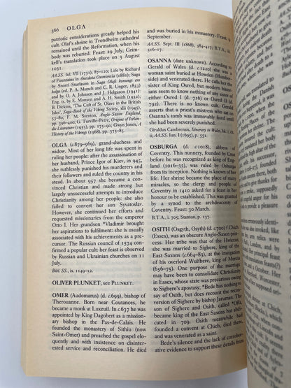 The Oxford Dictionary of Saints by David Hugh Farmer